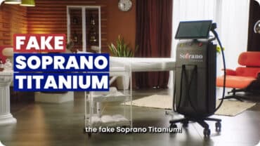 O poderoso aumento da falsificação de dispositivos Soprano Titanium