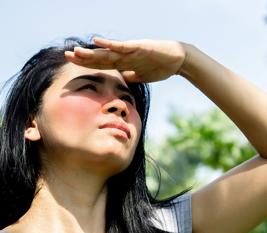 O que são danos causados pelo sol?